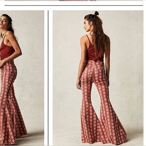 We The Free “Just Float On” High Rise Flare Jeans